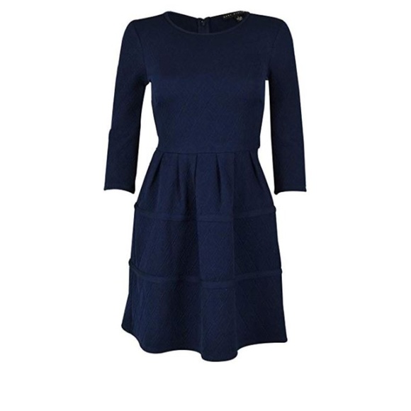 CITY STUDIO Juniors Textured Flare Dress - Picture 2 of 9